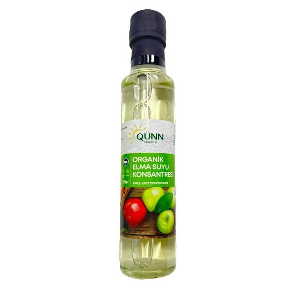 QÜNN ORGANIK   ELMA SUYU KONS.İ 330GR